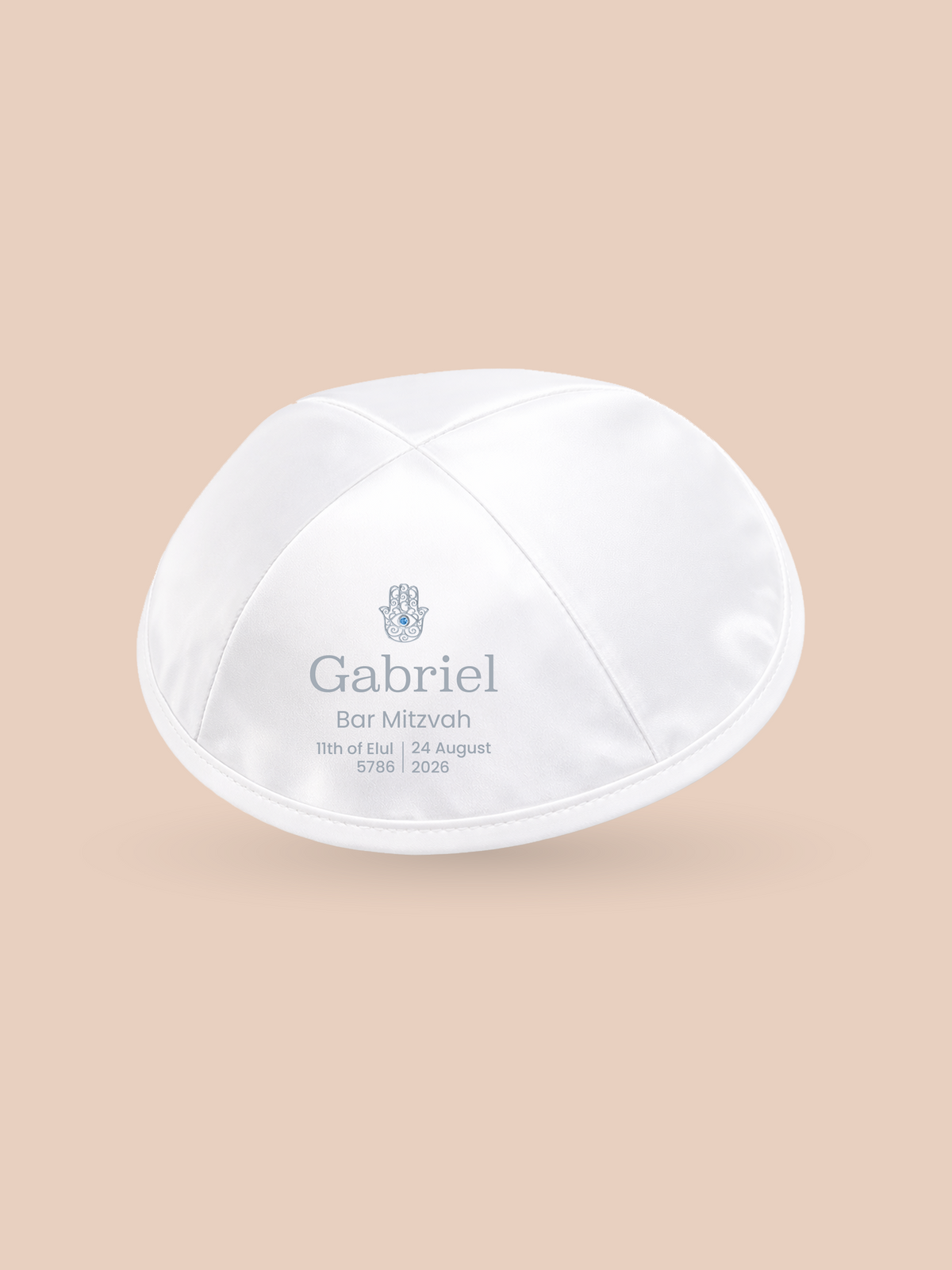 Hamsa Hand – Bar Mitzvah Kippah