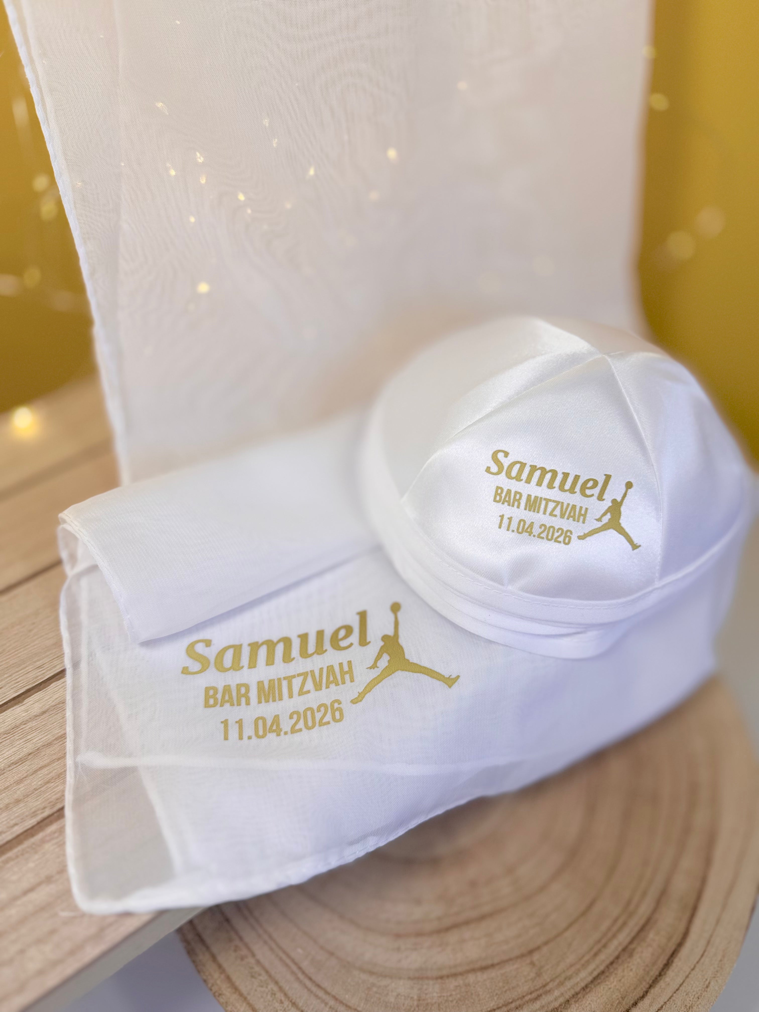 Basketball Player – Bar Mitzvah Kippah