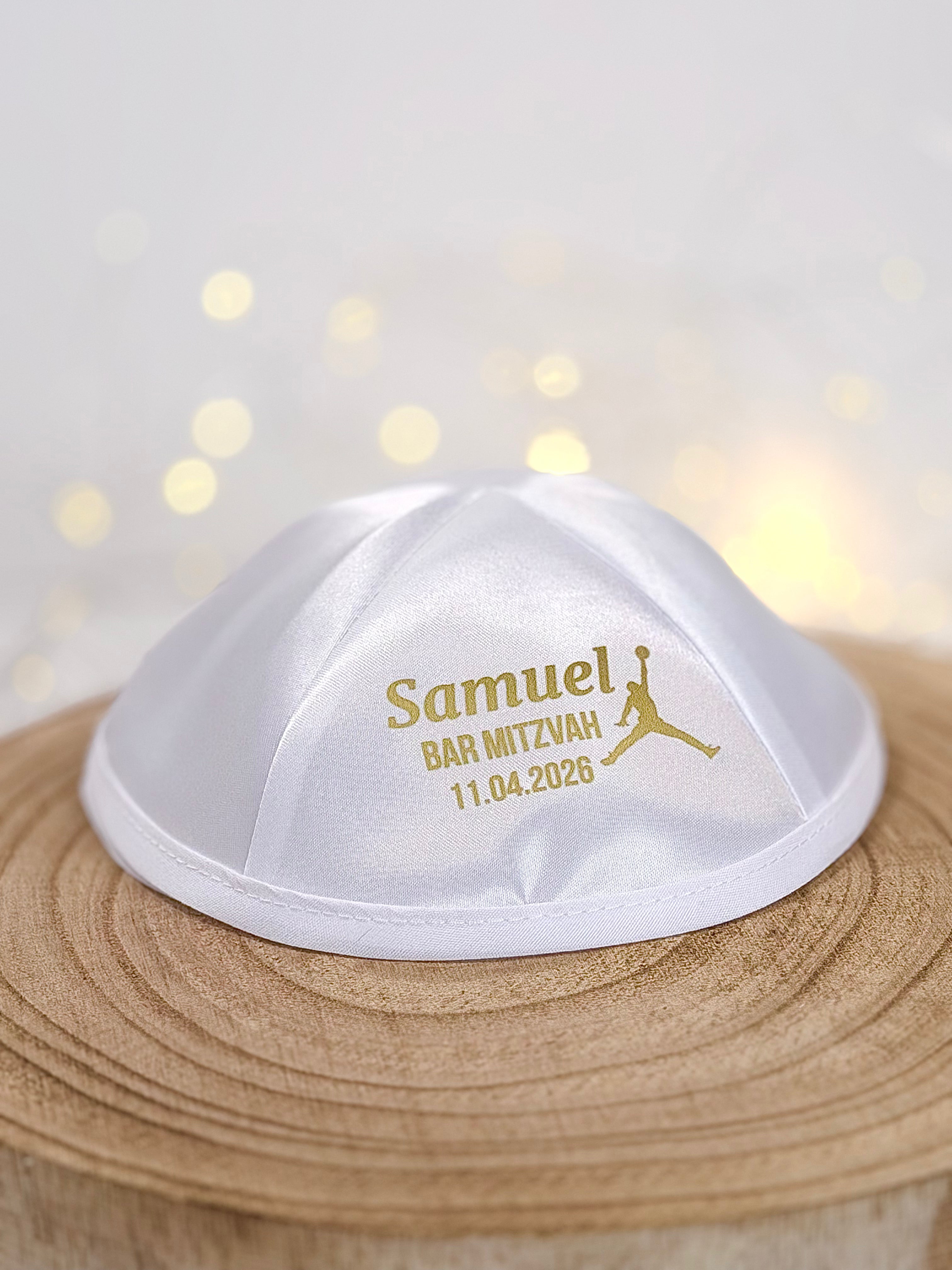 Basketball Player – Bar Mitzvah Kippah