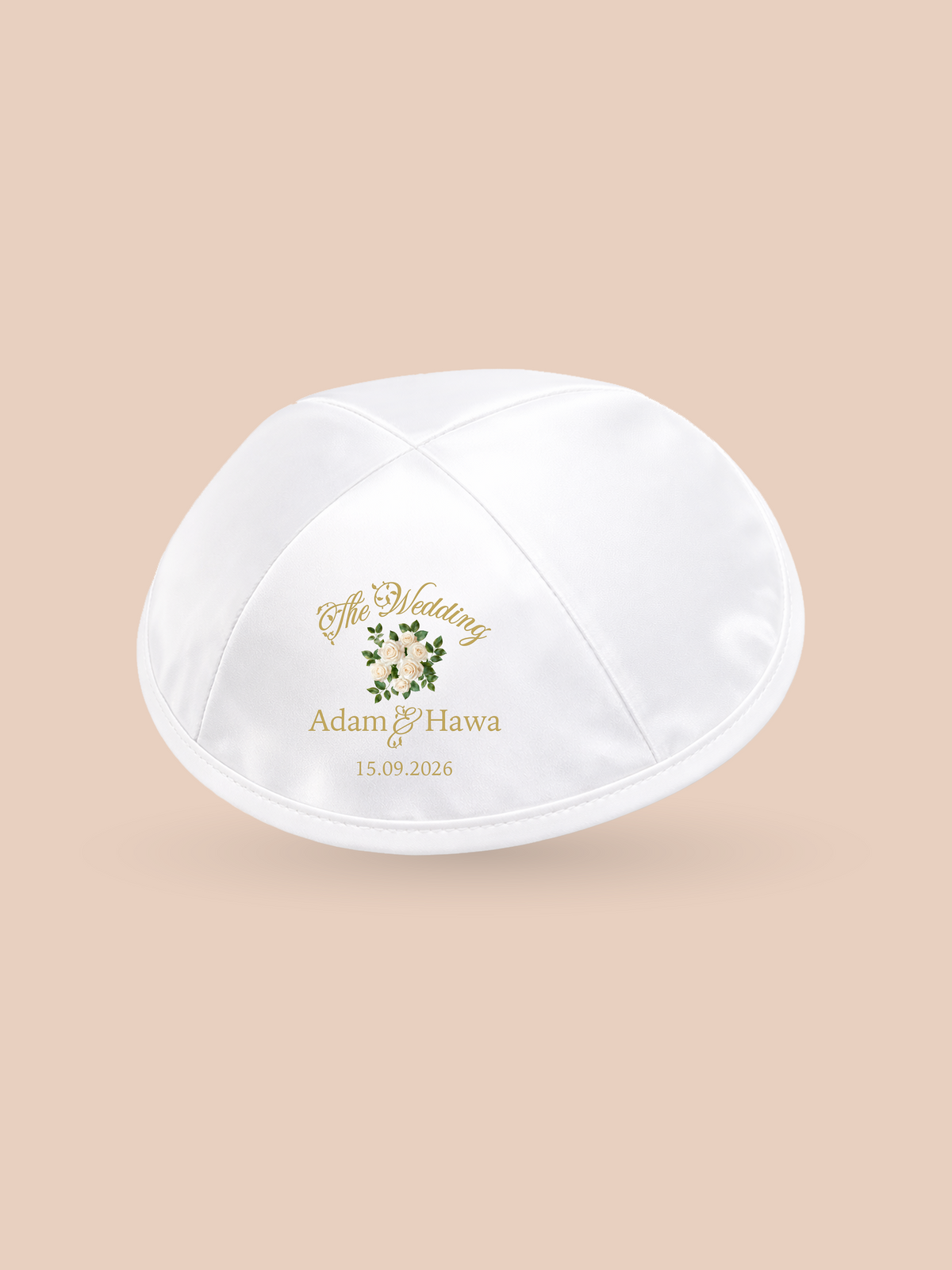Floral Bouquet – Wedding Kippah