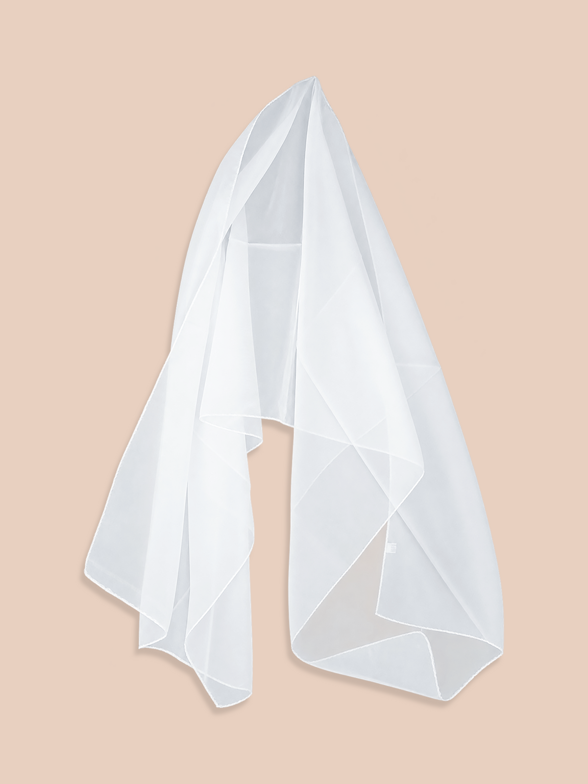 Custom White Shawl – Personalized Print