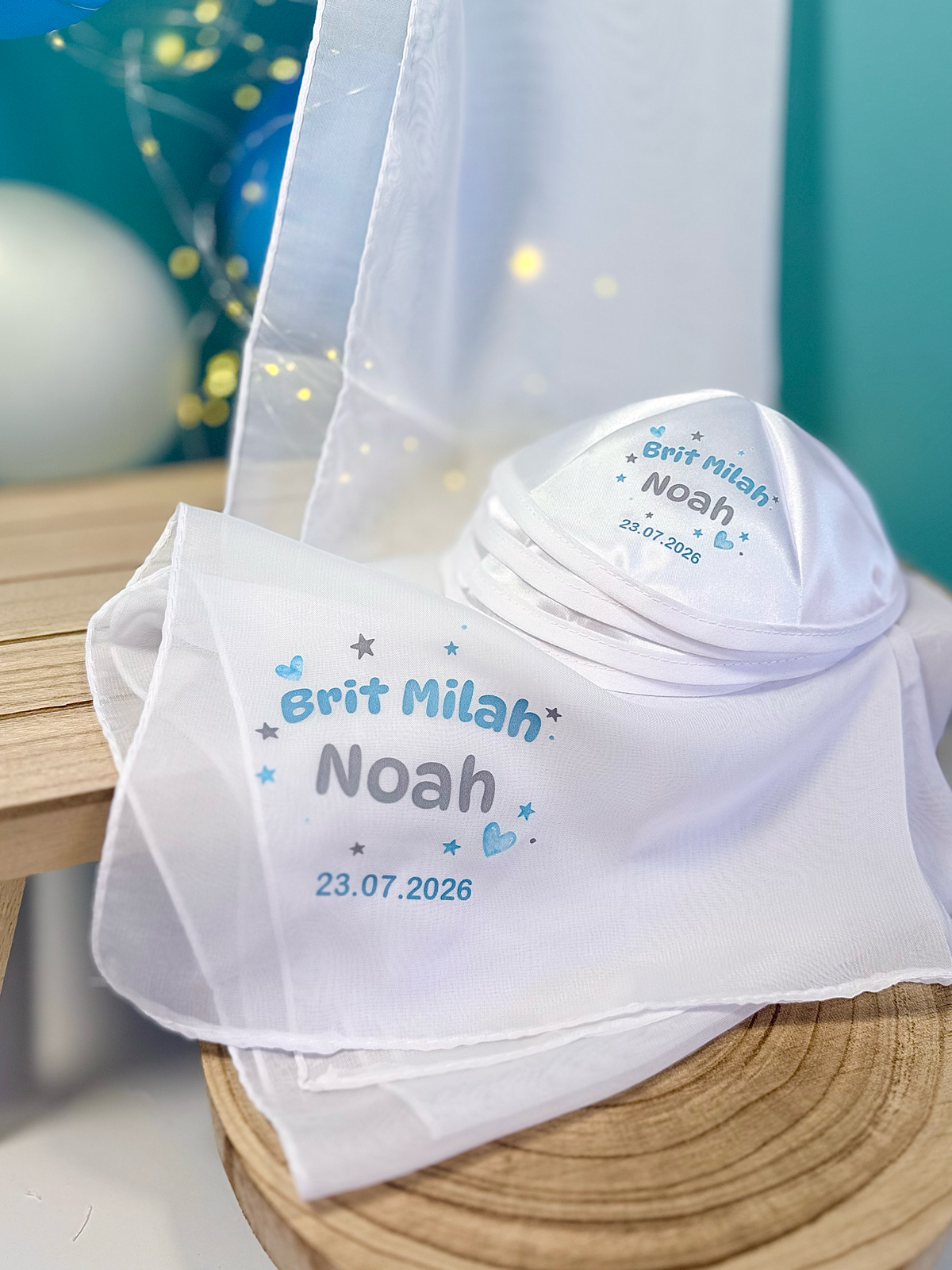 Stars & Hearts – Brit Milah Kippah