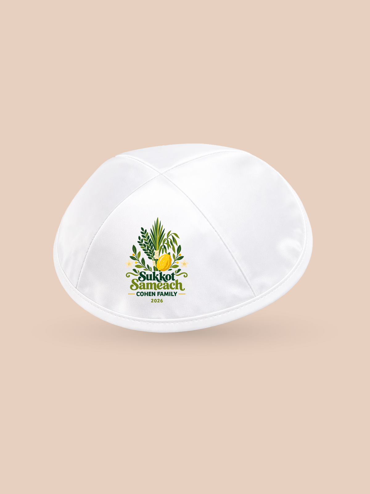 Sukkot Coloured - Holiday Kippah