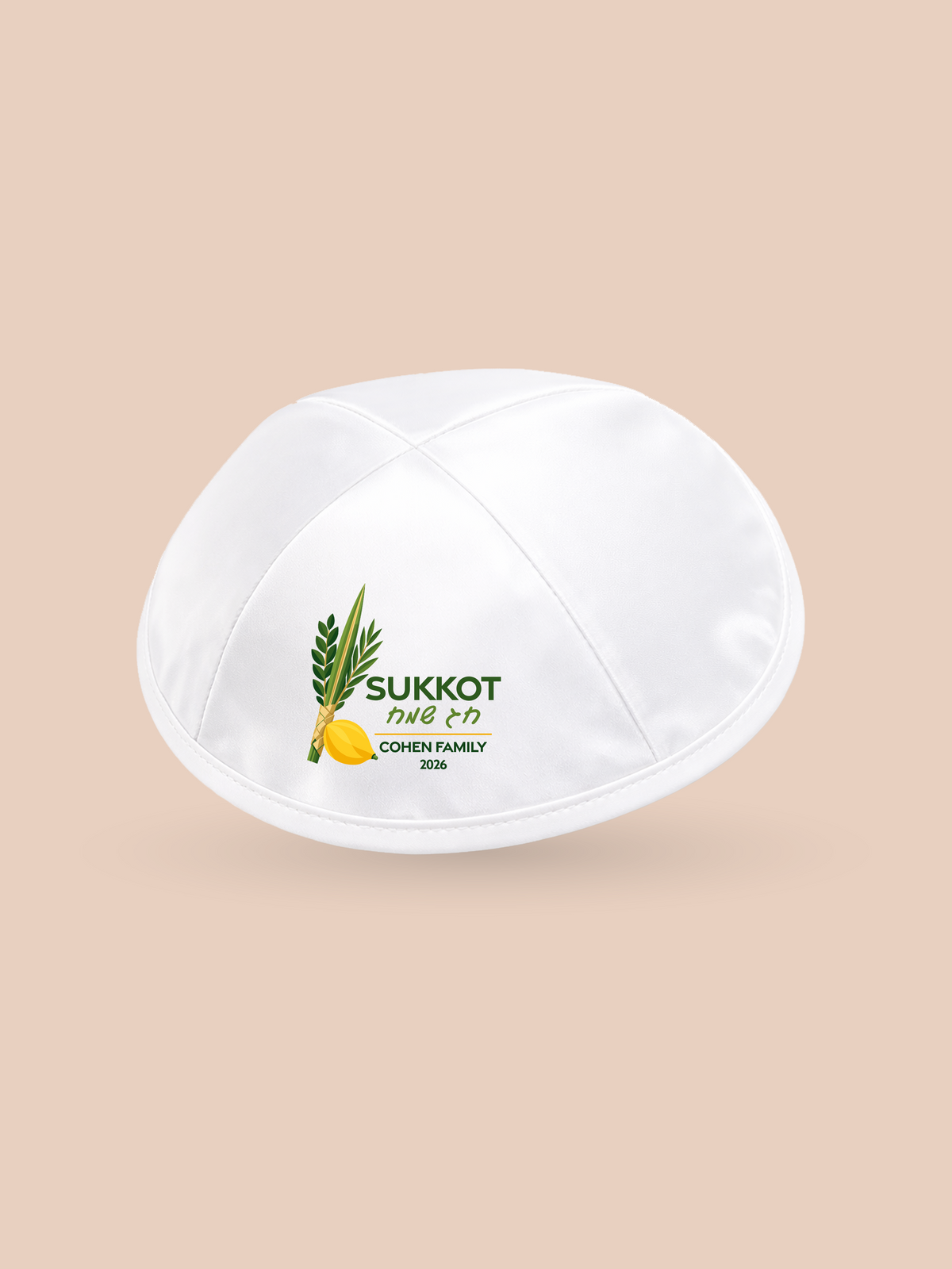 Sukkot Chag Sameach - Holiday Kippah